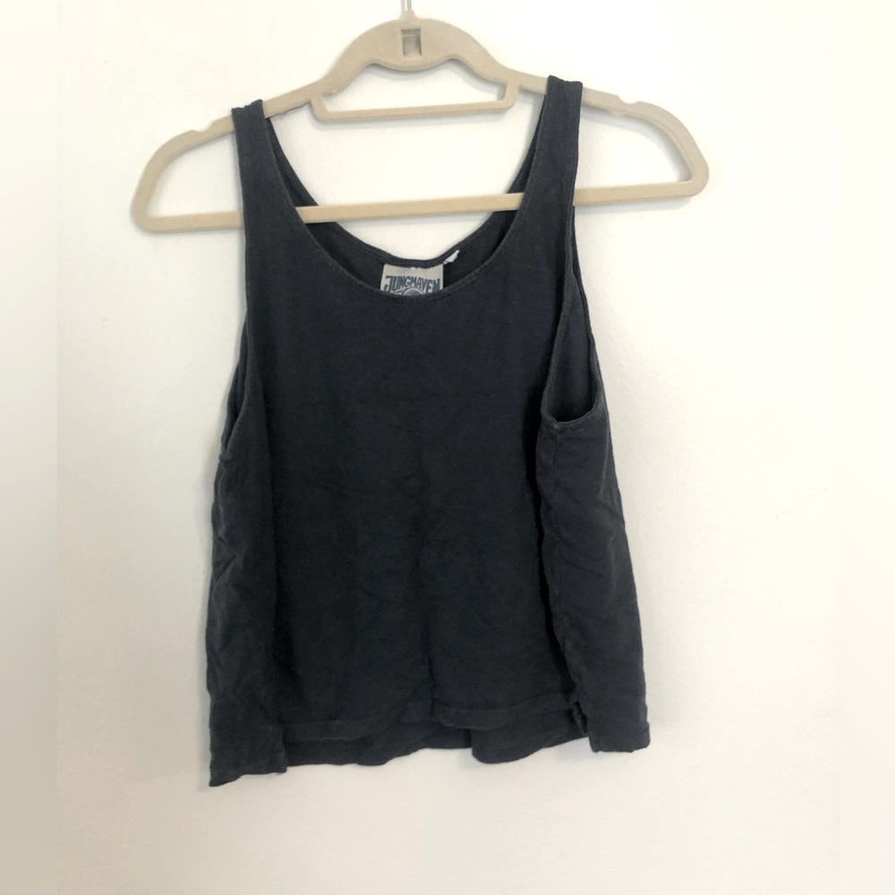 Jungmaven Small Blue Navy Tank Top